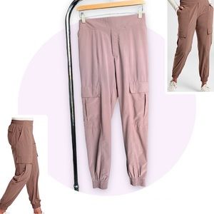 Athleta Chelsea Utility Pinkish Joggers